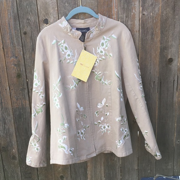 Denim and Company light jacket new with tag - Picture 1 of 4